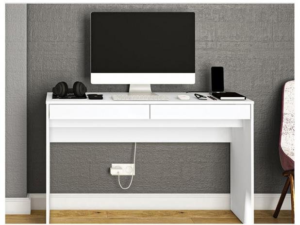 Mesa Reta C/2 Gavetas